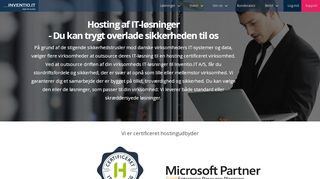 
                            10. Sikkerhed, opdateringer og tryghed - Hosting af din data - Inventio.IT