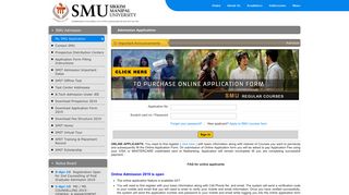 
                            8. Sikkim Manipal University (SMU) Admission Application - Apply to ...