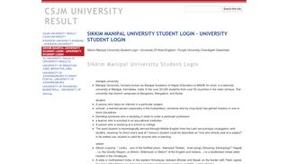 
                            8. sikkim manipal university student login - Google Sites