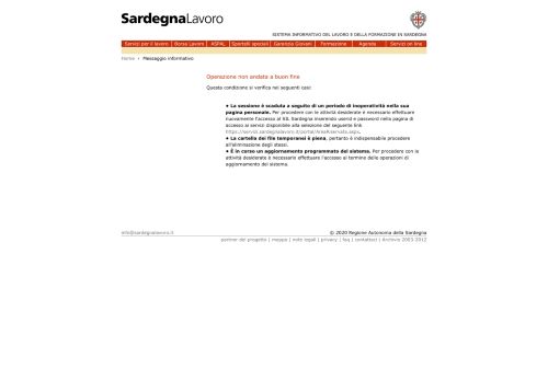 
                            2. SIL - SardegnaLavoro