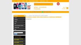 
                            2. SILAKAN LOGIN TERLEBIH DAHULU SEBAGAI MEMBER - Afrakids ...