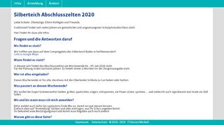 
                            1. Silberteich Abschlusszelten 2019 - IT-Service Merkelt