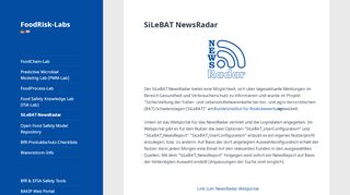 
                            8. SiLeBAT NewsRadar – FoodRisk-Labs