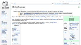 
                            5. Silesian language - Wikipedia
