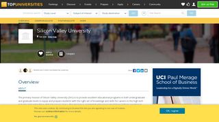 
                            11. Silicon Valley University | Top Universities
