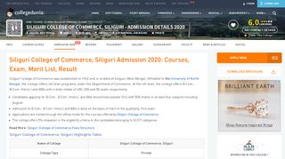 
                            3. Siliguri College of Commerce, Siliguri Admission 2019: Courses ...