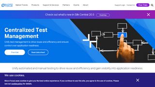 
                            9. Silk Central | Micro Focus