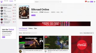 
                            10. Silkroad Online - Twitch