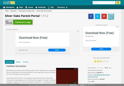 
                            10. Silver Oaks Parent Portal 1.7 Free Download
