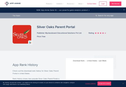 
                            8. Silver Oaks Parent Portal App Ranking and Store Data | App Annie