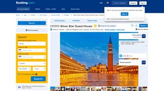 
                            5. Silver Star Guest House, Venice, Italy - Booking.com