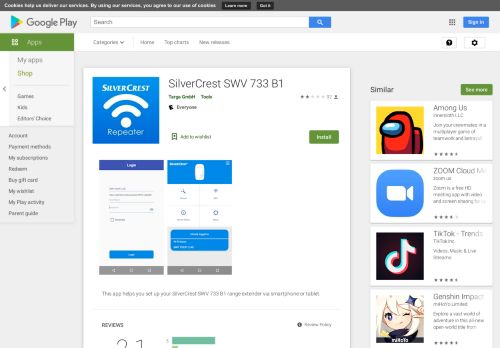 
                            10. SilverCrest SWV 733 B1 - Apps on Google Play