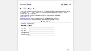 
                            2. silvermouse - New User Registration