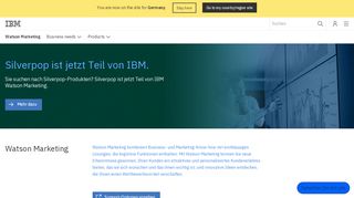 
                            4. Silverpop | IBM