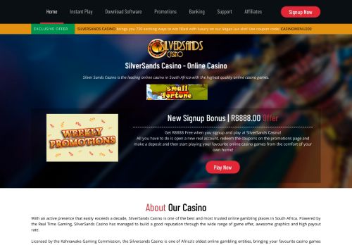 
                            6. SilverSands Casino: Casino Games