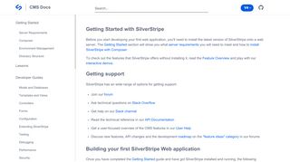 
                            3. SilverStripe Documentation – SilverStripe Documentation