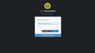 
                            1. SIM Akademik - STIA LAN Makassar