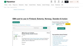 
                            13. SIM card to use in Finland, Estonia, Norway, Sweden & Icelan ...