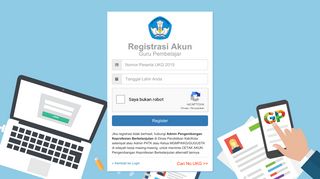 
                            2. SIM GPO - REGISTRASI AKUN - Sim P K B - Guru Pembelajar