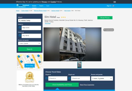 
                            13. Sim Hotel, Istanbul - Compare Deals - HotelsCombined