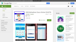 
                            6. SIM Kehadiran Guru Online DHGTK - Aplikasi di Google Play