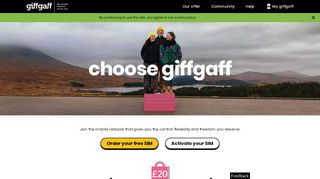 
                            7. SIM Only Deals and Mobile Phones | giffgaff