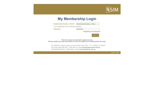 
                            7. SIM Student Portal Login - SIM Professional Development