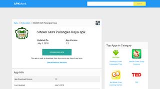 
                            7. SIMAK IAIN Palangka Raya Apk Download latest version 1.3- ais ...