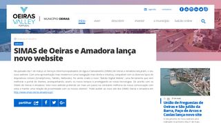 
                            3. SIMAS de Oeiras e Amadora lança novo website