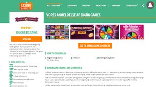 
                            5. Simba games anmeldelse - alt om kampagner ... - Online casino