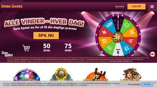 
                            1. Simba Games: Online casino, spilleautomater & bonus spins