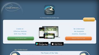 
                            3. SimDif - Build a Website with iPad iPhone Android Tablets and ...