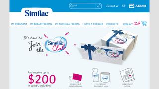 
                            3. Similac® Club | Free Baby Formula Samples, Coupons & More