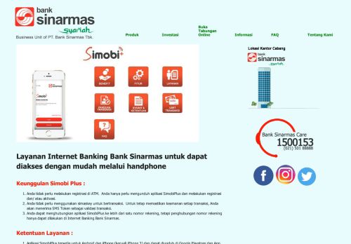 
                            13. Simobi Plus | Bank Sinarmas Syariah