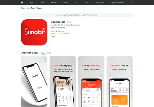 
                            5. SimobiPlus di App Store - iTunes - Apple