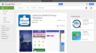 
                            11. SIMOLEK DPMPTSP Kota Pekanbaru - Aplikasi di Google Play