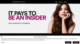 
                            12. Simon Insider® | It Pays To Be An Insider