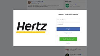 
                            13. Simon Lemay - Hi Hertz, i cannot login in on the website... | Facebook