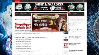 
                            6. Simpatiqq - Agen Domino Online Terbaik Di Asia - Situs Poker Online