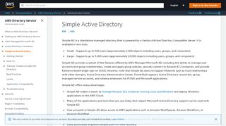 
                            6. Simple Active Directory - AWS Directory Service - AWS Documentation