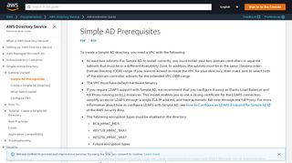 
                            8. Simple AD Prerequisites - AWS Directory Service - AWS Documentation