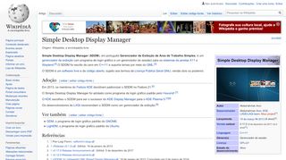 
                            4. Simple Desktop Display Manager – Wikipédia, a enciclopédia livre