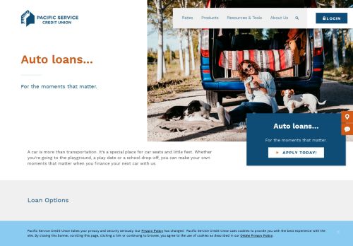 
                            11. Simple, Flexible Vehicle Loans | Pacific Service Credit Union