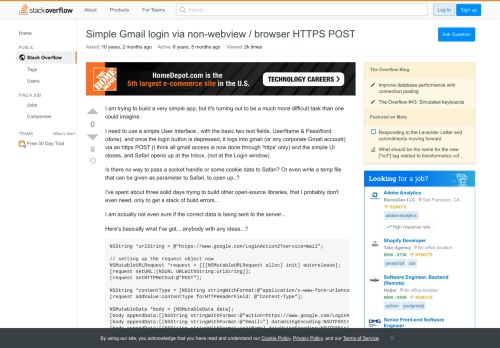 
                            9. Simple Gmail login via non-webview / browser HTTPS POST - Stack ...