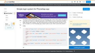 
                            10. Simple login system for PhoneGap app - Stack Overflow