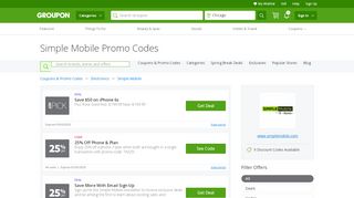 
                            8. Simple Mobile Coupons: Simple Mobile Promo Code & Coupon ...