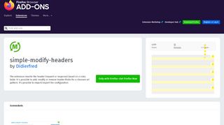 
                            9. simple-modify-headers – Get this Extension for ? Firefox (en-US)