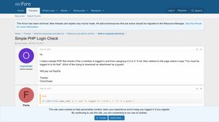 
                            11. Simple PHP Login Check | XenForo community