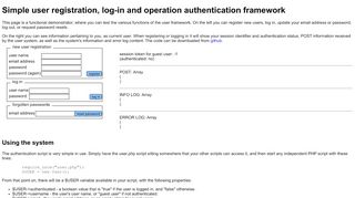 
                            9. Simple PHP+SQLite user registration, log-in and operation ... - Pomax