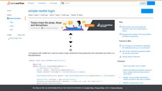 
                            5. simple restlet login - Stack Overflow